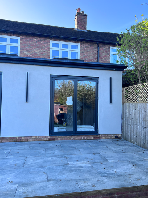 Perry Street family extension project photograph